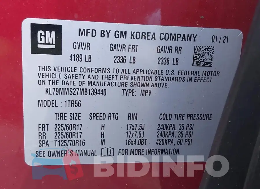KL79MMS27MB139440 Photo# 9