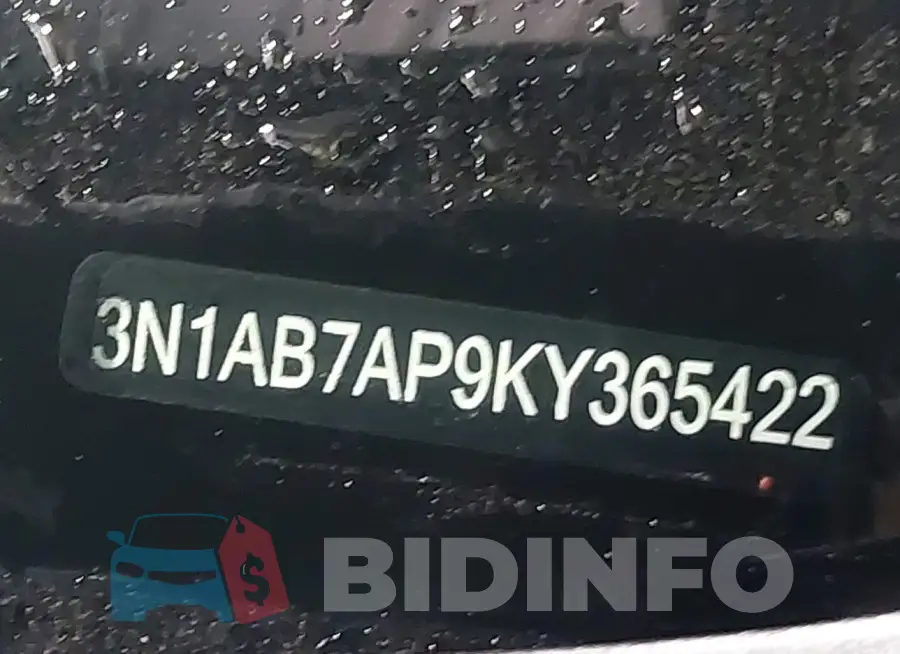 3N1AB7AP9KY365422 Photo# 9