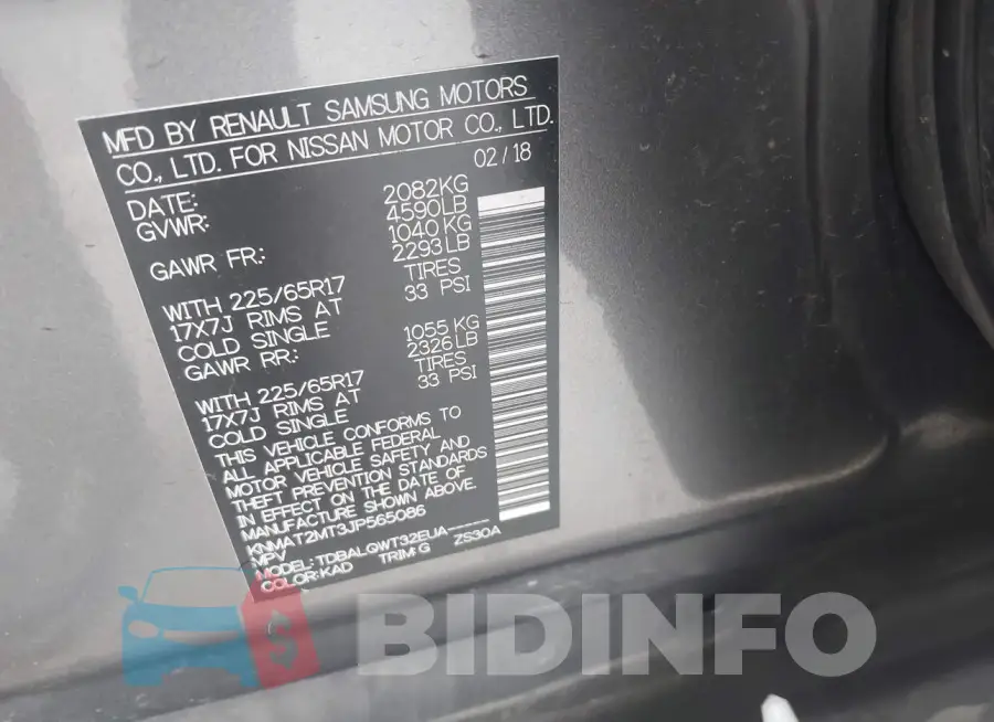 KNMAT2MT3JP565086 Photo# 9