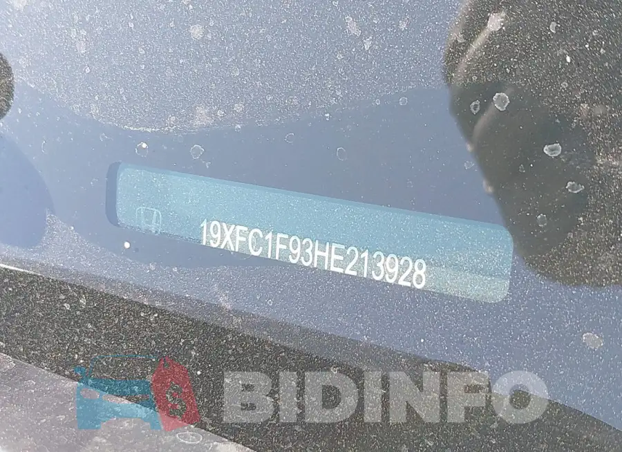 19XFC1F93HE213928 Photo# 9