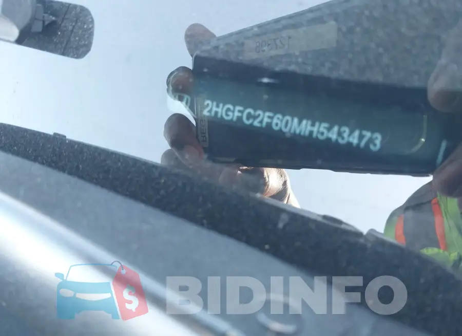 2HGFC2F60MH543473 Photo# 9