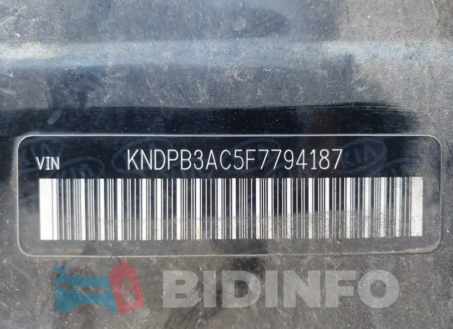 KNDPB3AC5F7794187 Photo# 9