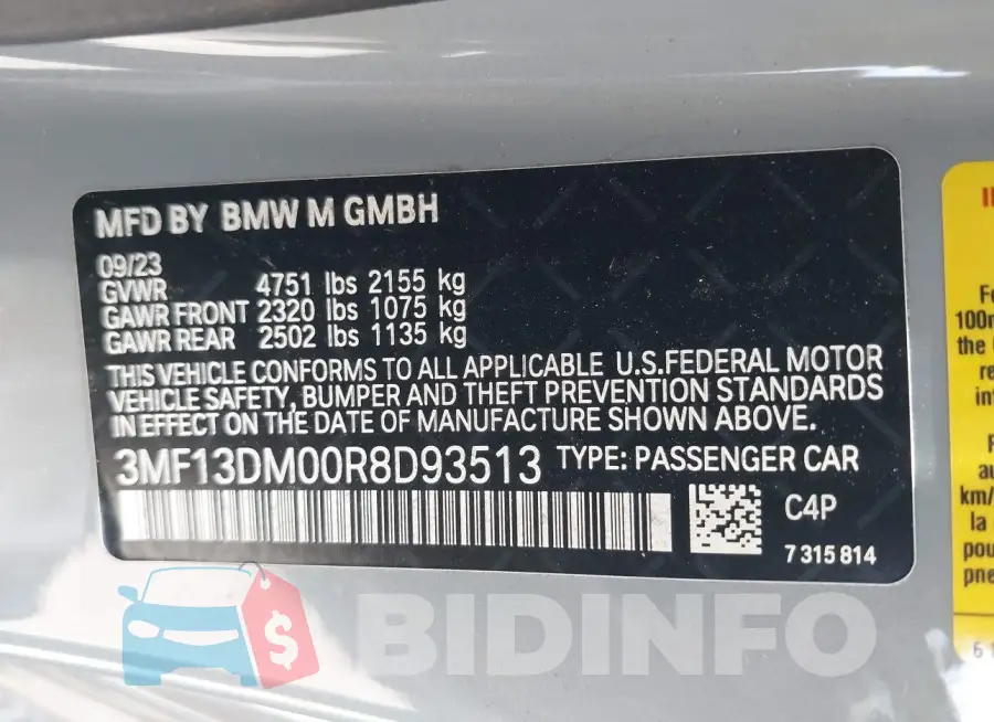 3MF13DM00R8D93513 Photo# 9