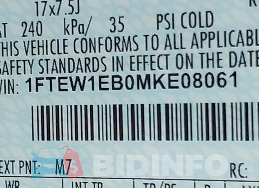 1FTEW1EB0MKE08061 Photo# 9