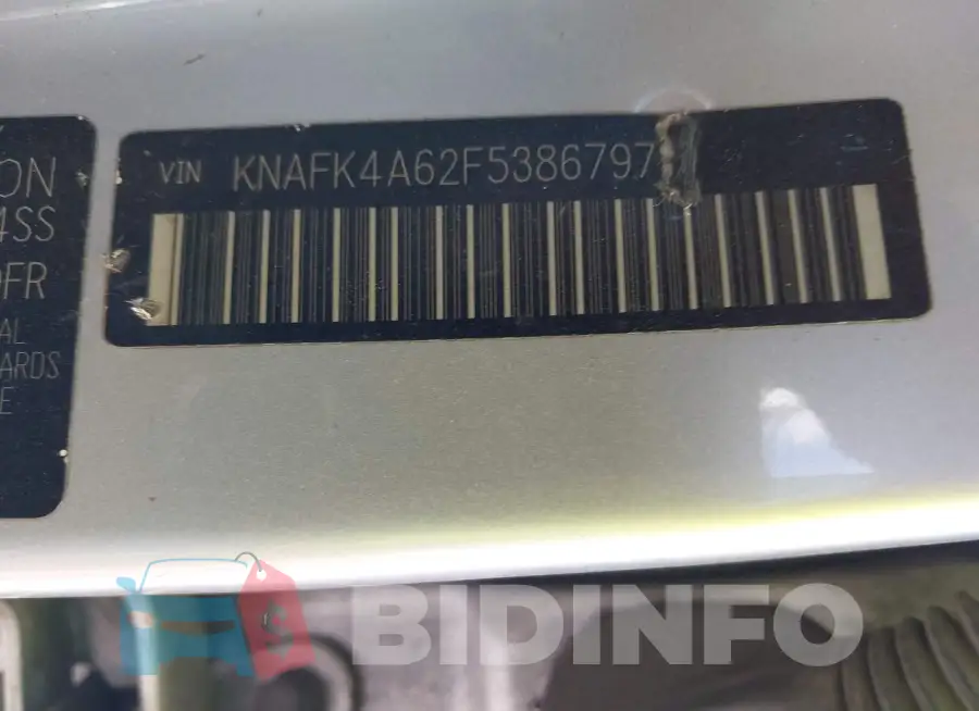 KNAFK4A62F5386797 Photo# 9
