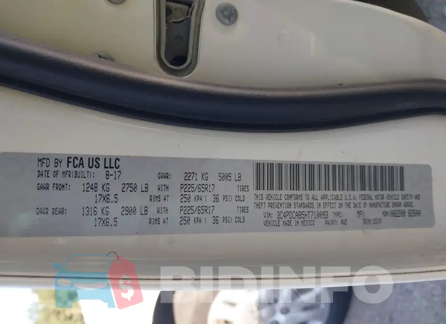 3C4PDCAB5HT710093 Photo# 9
