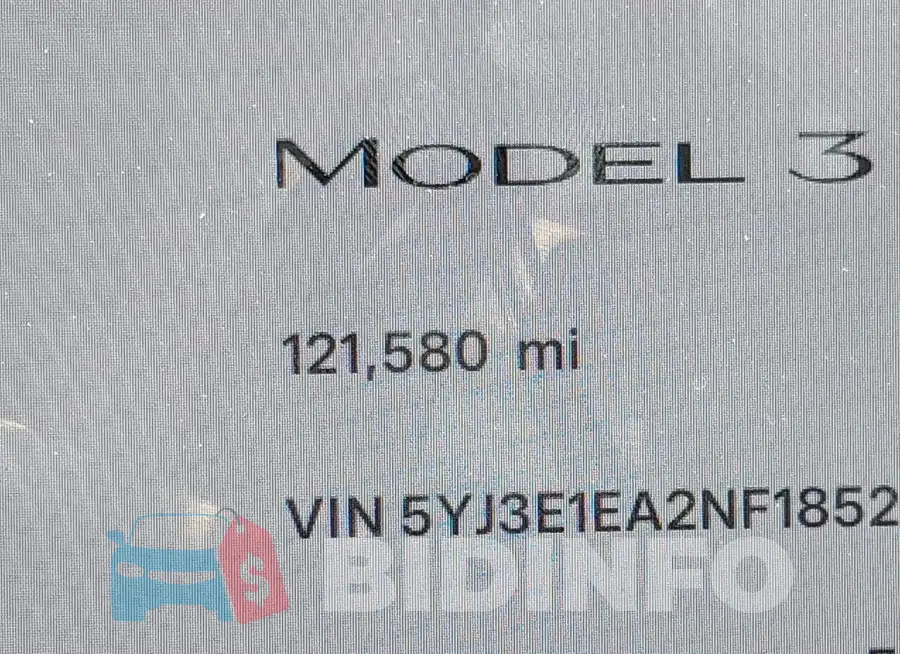 5YJ3E1EA2NF185294 Photo# 14