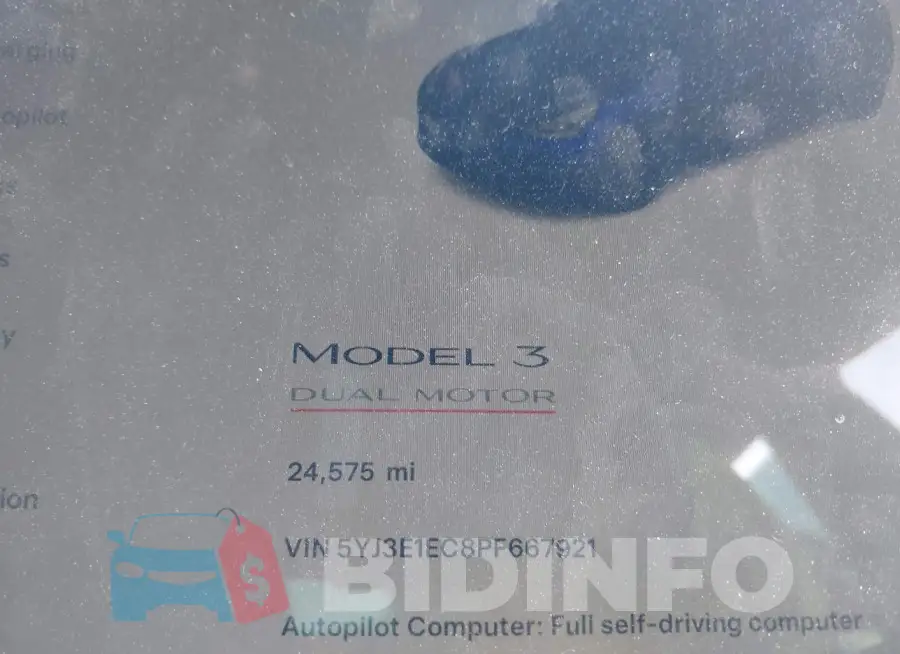 5YJ3E1EC8PF667921 Photo# 7