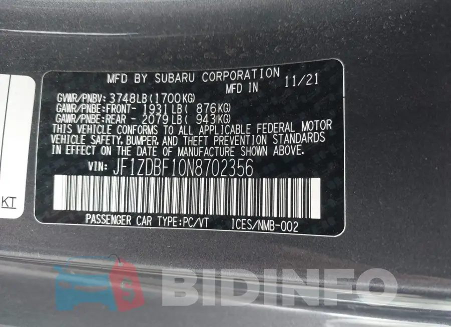 JF1ZDBF10N8702356 Photo# 9