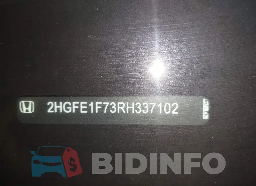 2HGFE1F73RH337102 Photo# 17