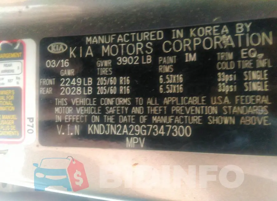 KNDJN2A29G7347300 Photo# 9