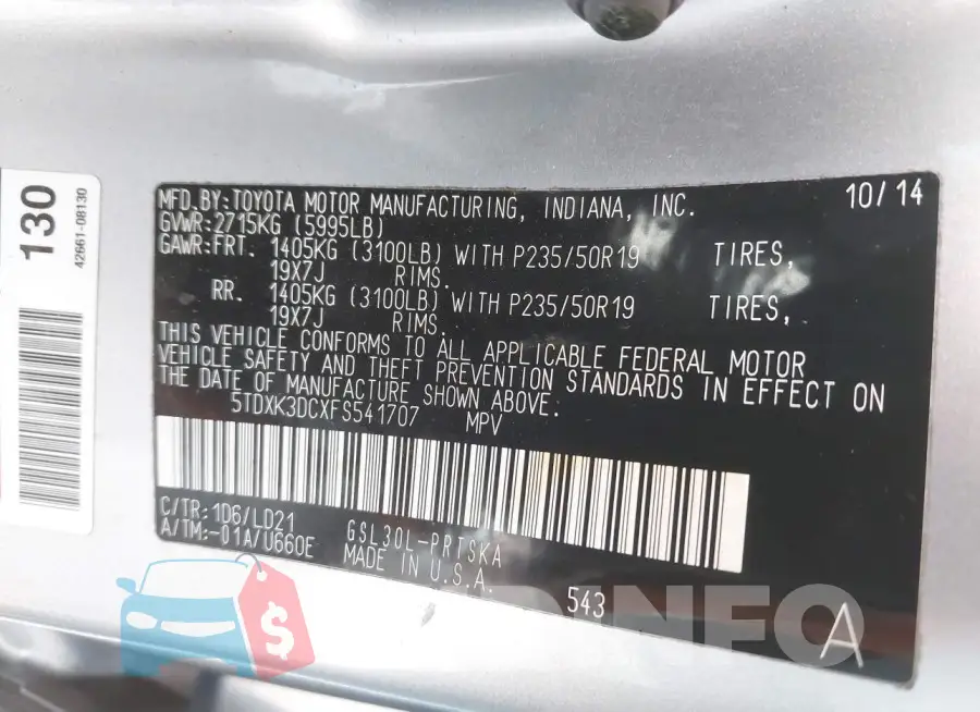 5TDXK3DCXFS541707 Photo# 9