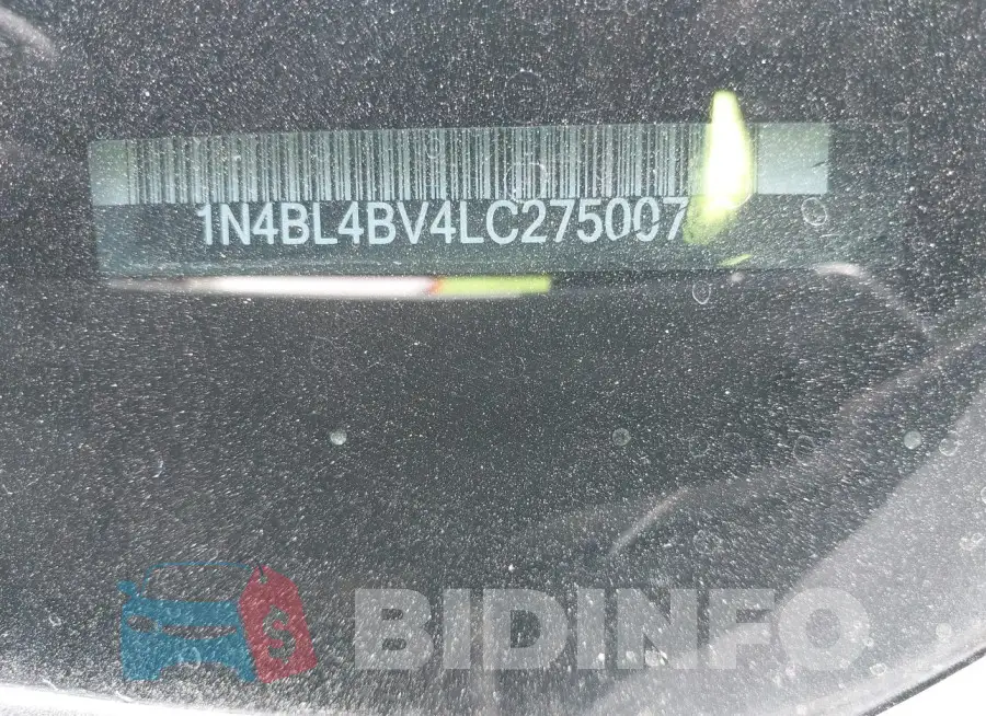 1N4BL4BV4LC275007 Photo# 9