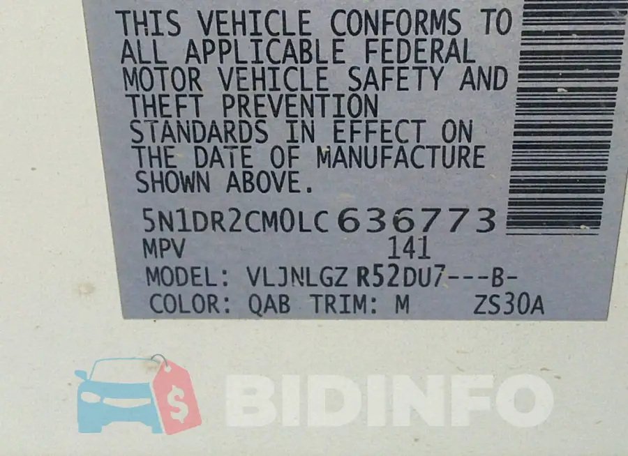 5N1DR2CM0LC636773 Photo# 9