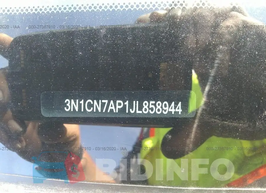 3N1CN7AP1JL858944 Photo# 9