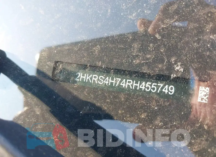 2HKRS4H74RH455749 Photo# 9