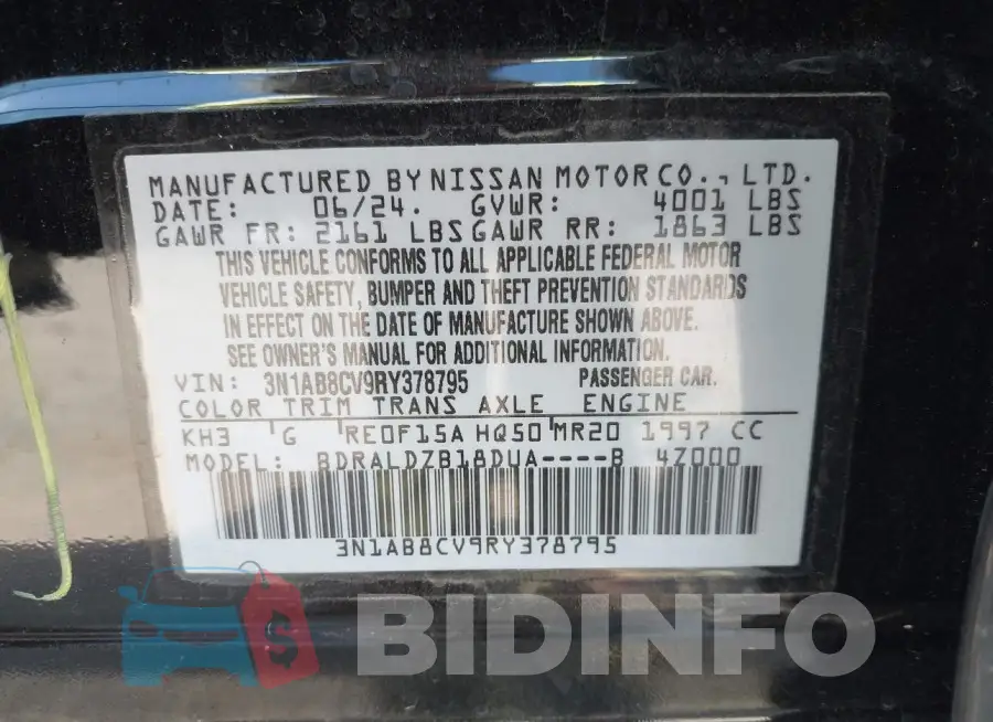 3N1AB8CV9RY378795 Photo# 9