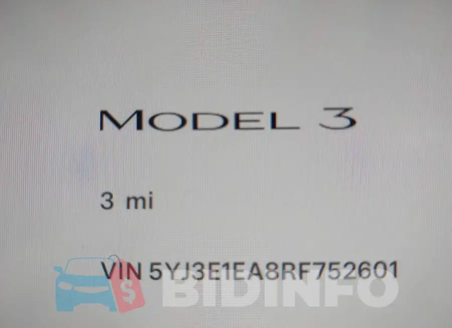 5YJ3E1EA8RF752601 Photo# 13