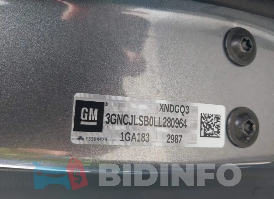 3GNCJLSB0LL280964 Photo# 9