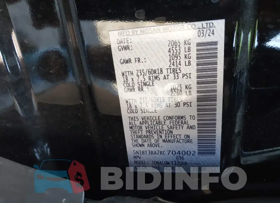 5N1BT3BA7RC704002 Photo# 9