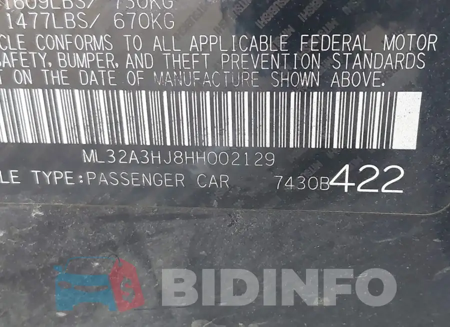ML32A3HJ8HH002129 Photo# 9