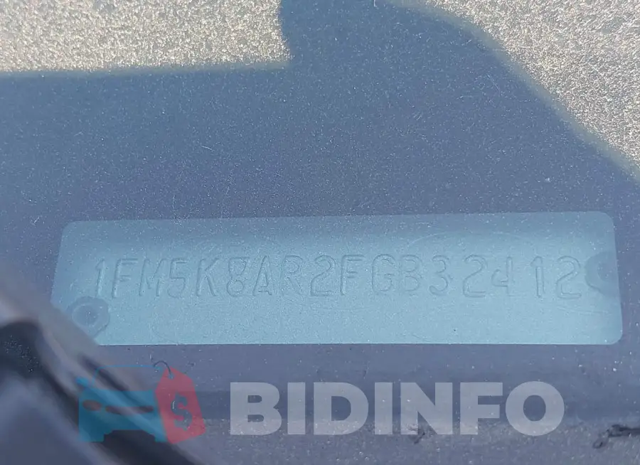 1FM5K8AR2FGB32412 Photo# 17