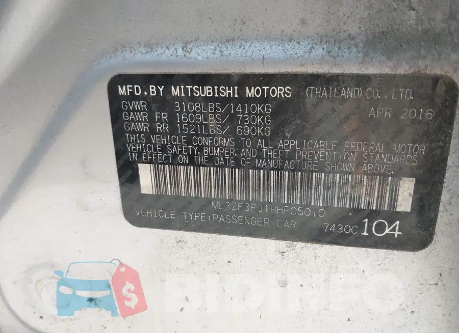 ML32F3FJ1HHF05010 Photo# 9