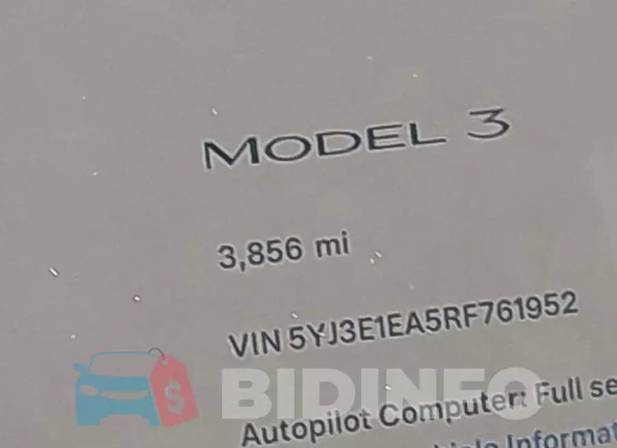5YJ3E1EA5RF761952 Photo# 14