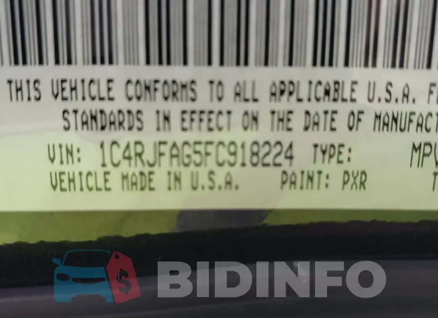 1C4RJFAG5FC918224 Photo# 9