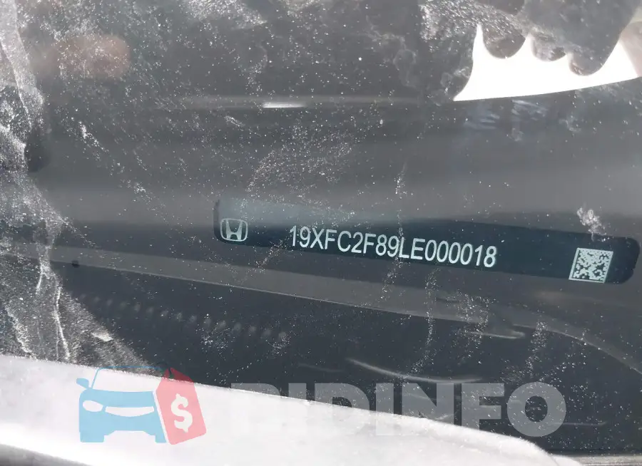 19XFC2F89LE000018 Photo# 9