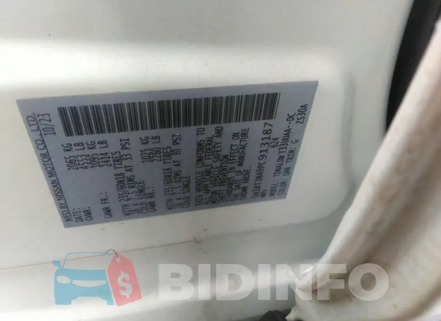 5N1BT3BA9PC913187 Photo# 9