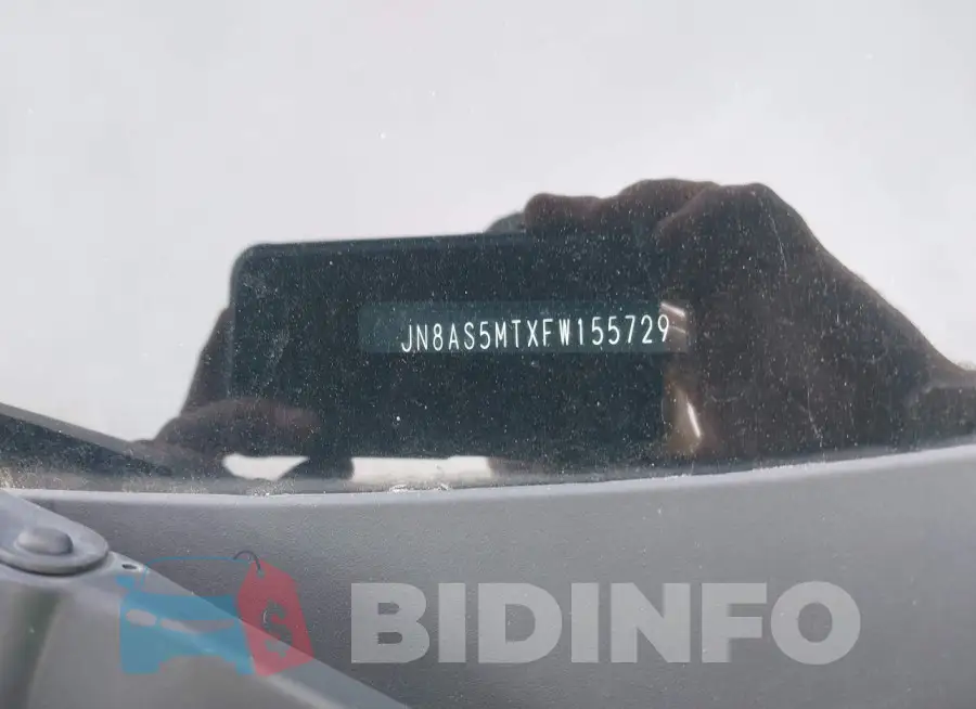 JN8AS5MTXFW155729 Photo# 9