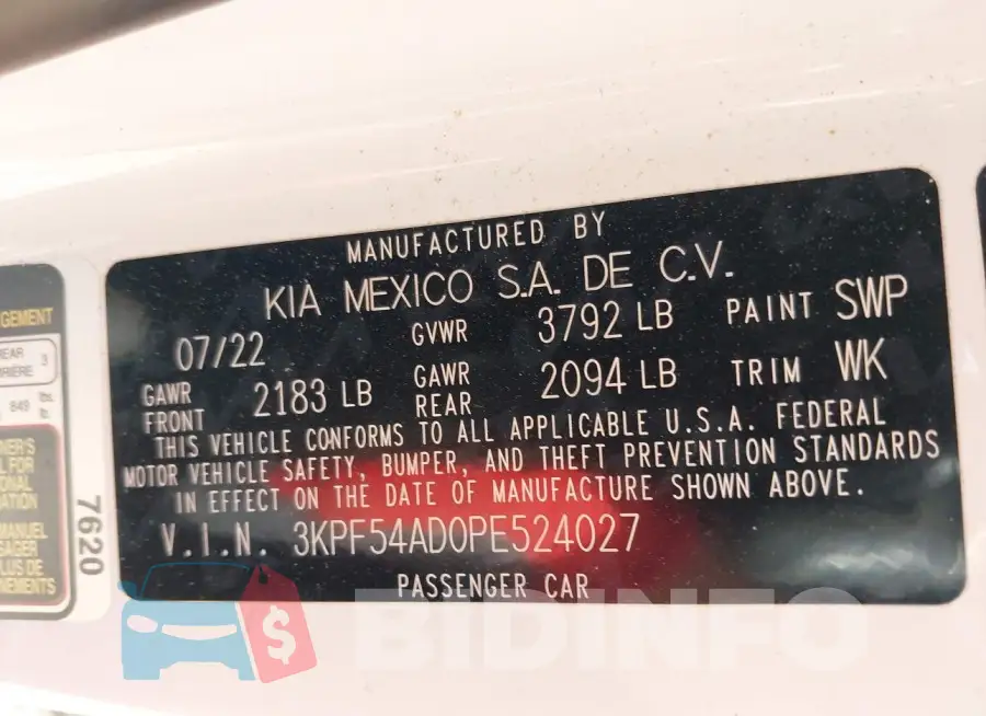3KPF54AD0PE524027 Photo# 9