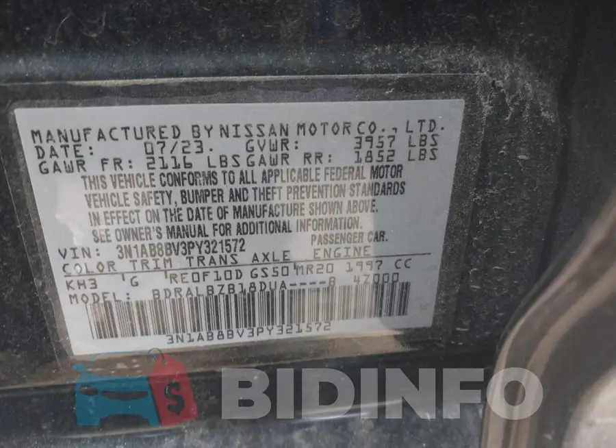3N1AB8BV3PY321572 Photo# 9