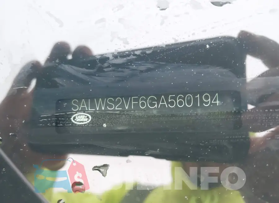 SALWS2VF6GA560194 Photo# 9