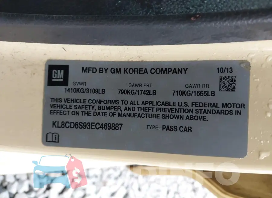 KL8CD6S93EC469887 Photo# 9