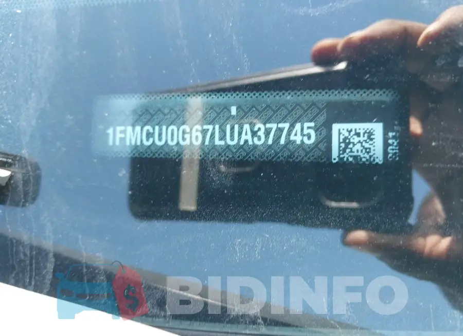 1FMCU0G67LUA37745 Photo# 9