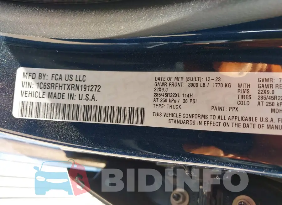 1C6SRFHTXRN191272 Photo# 9