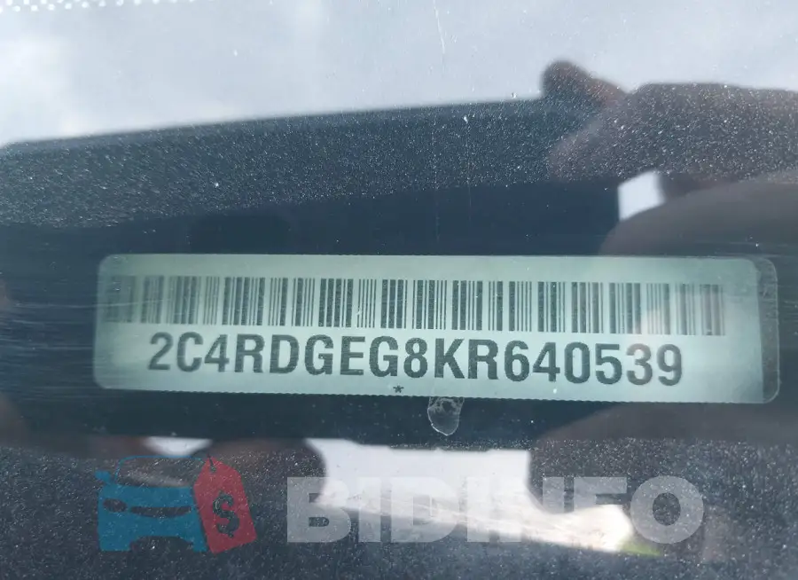 2C4RDGEG8KR640539 Photo# 9