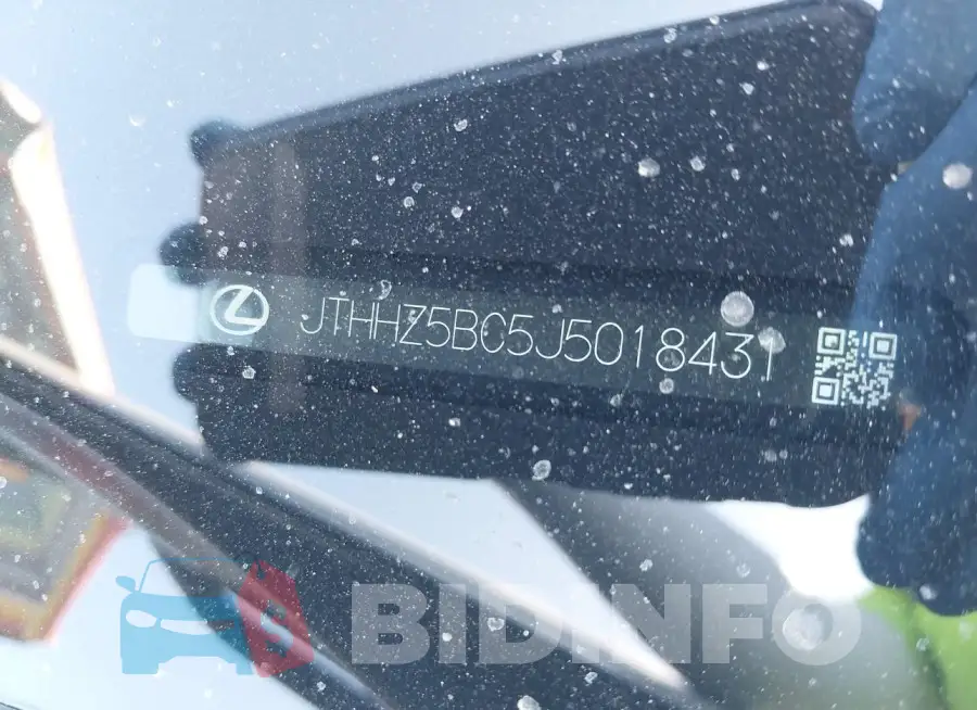 JTHHZ5BC5J5018431 Photo# 9