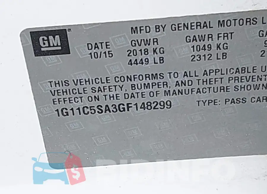 1G11C5SA3GF148299 Photo# 9