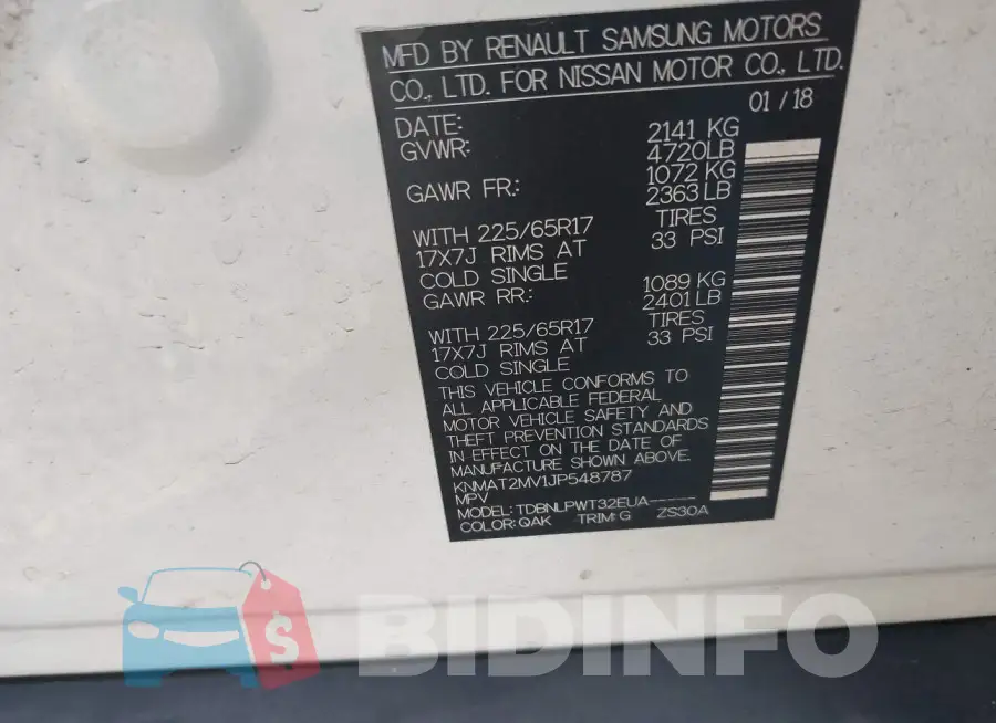 KNMAT2MV1JP548787 Photo# 9