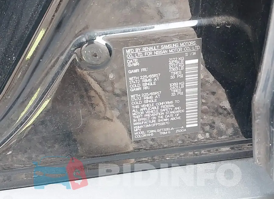 KNMAT2MV2FP511870 Photo# 9