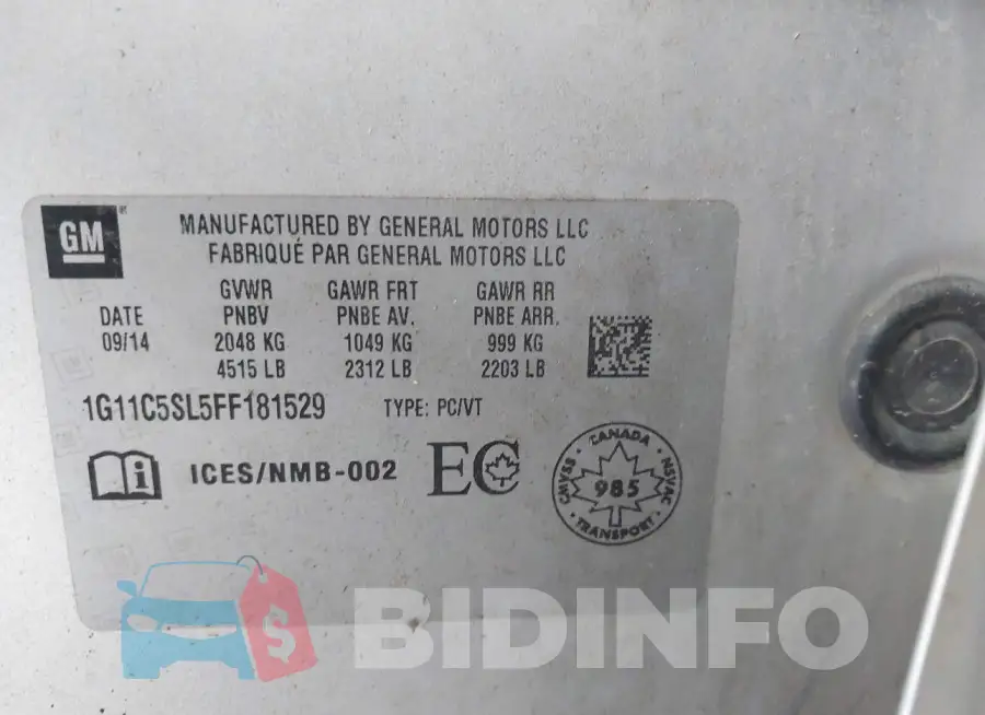 1G11C5SL5FF181529 Photo# 9