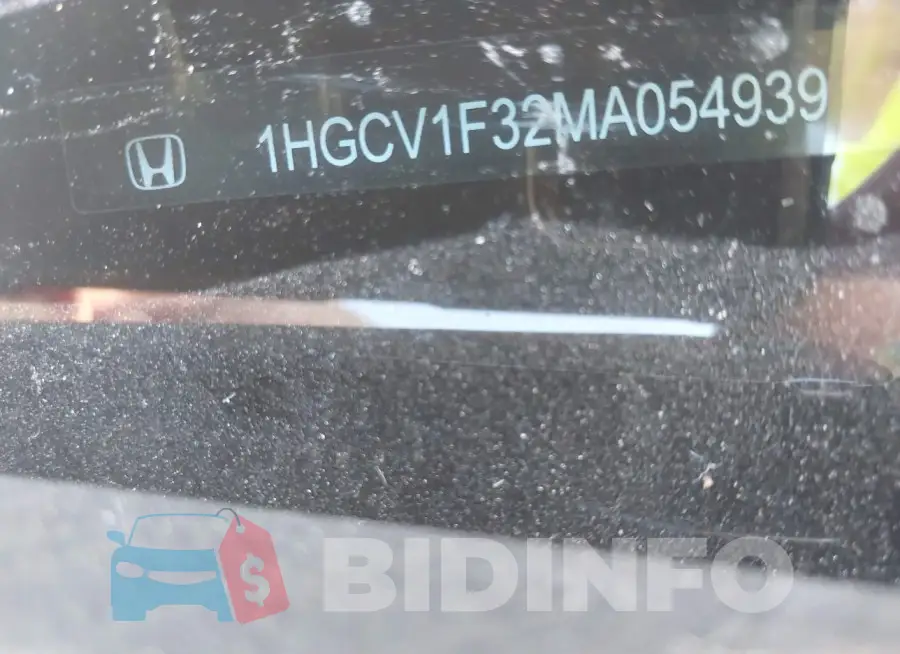 1HGCV1F32MA054939 Photo# 9