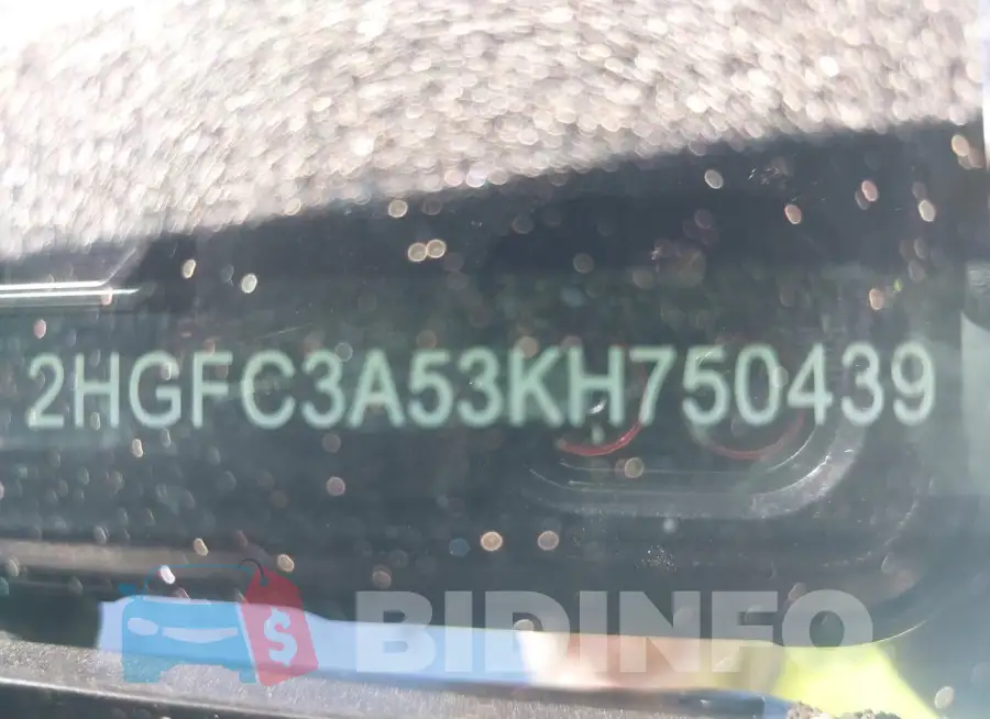 2HGFC3A53KH750439 Photo# 21