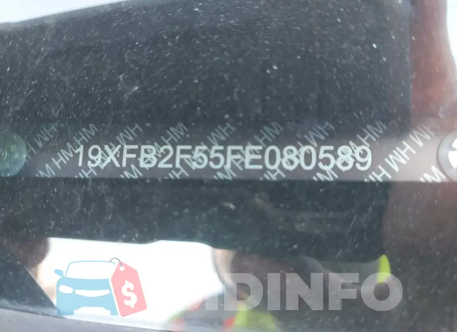 19XFB2F55FE080589 Photo# 9
