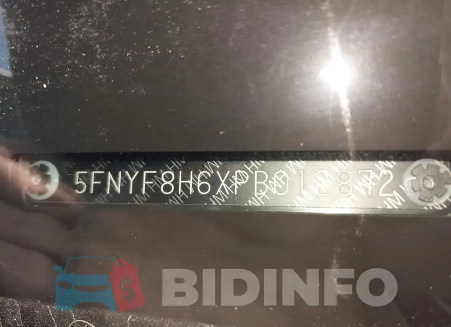 5FNYF8H6XPB012872 Photo# 9