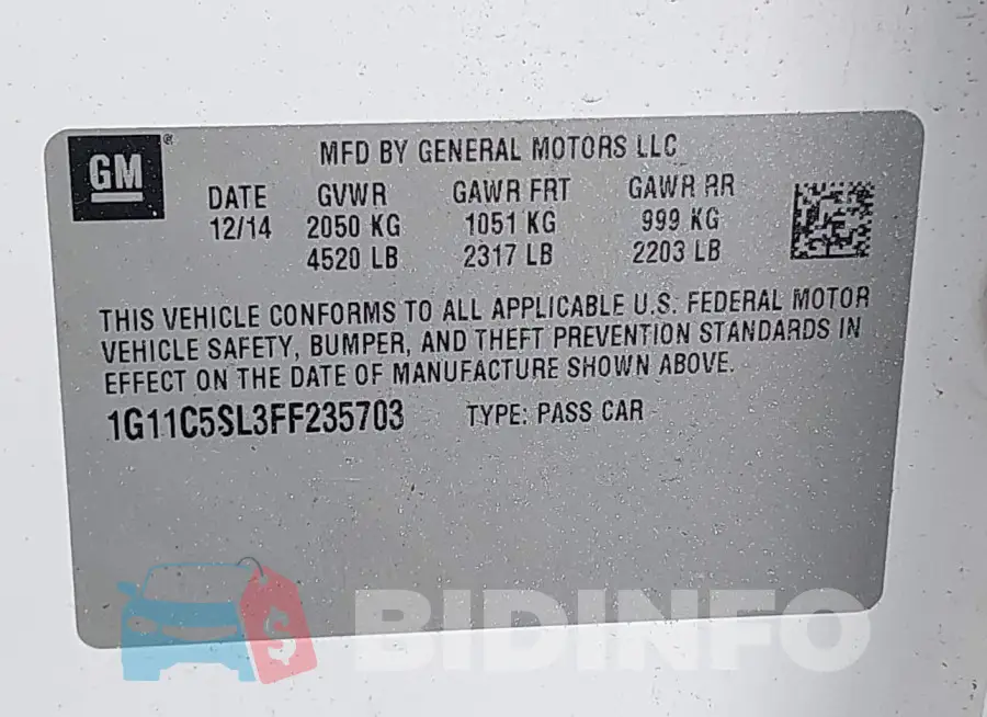 1G11C5SL3FF235703 Photo# 9