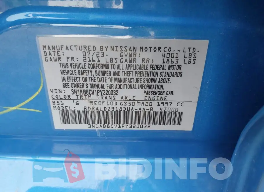 3N1AB8CV1PY320032 Photo# 9